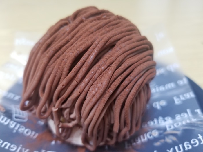 グランスイーツイケダの生チョコモンブラン グランスイーツイケダの生チョコモンブラン